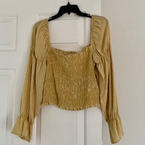 Urban Outfitters Gingham Crop Top!